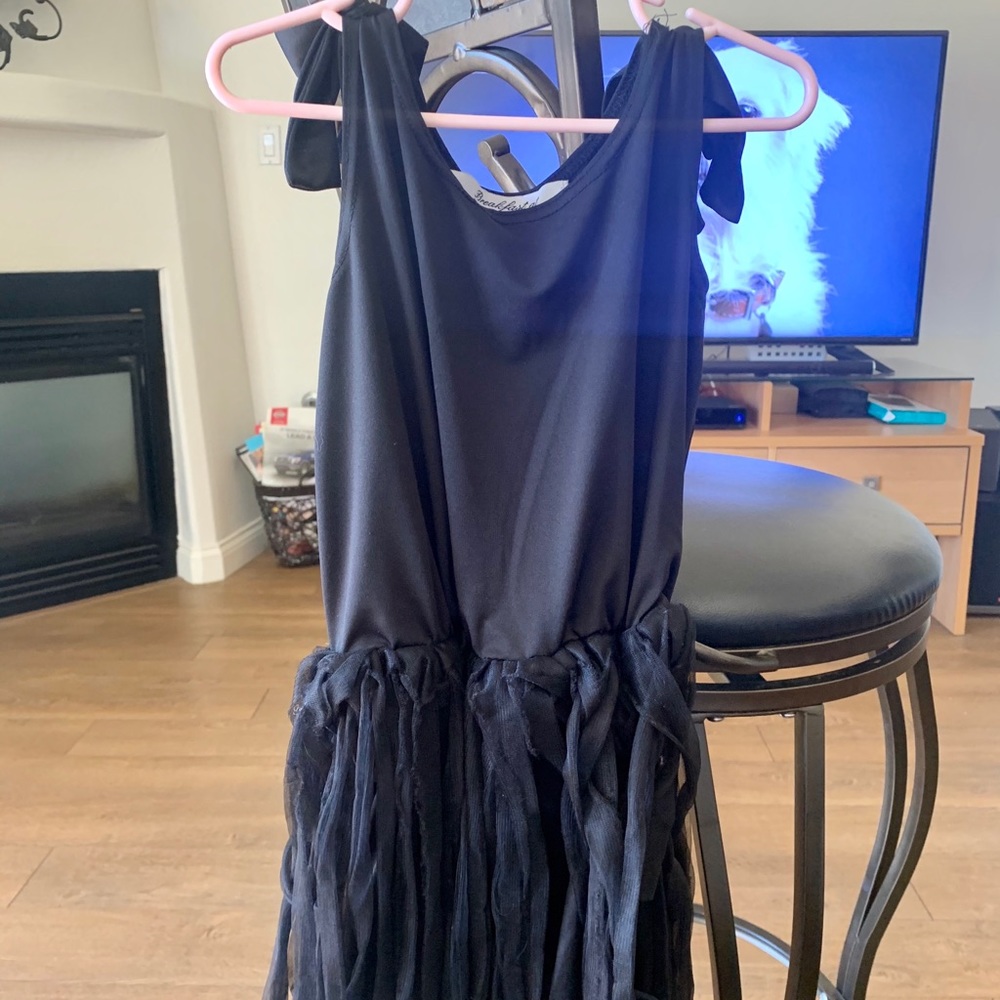 Girls Black Breakfast at Tiffany’s Dress